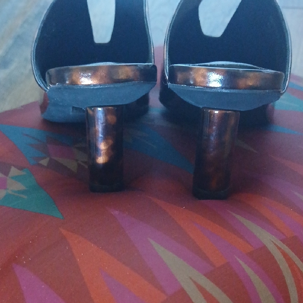 Jeffrey Campbell SALTAIRE Tortoiseshell Mules 8.5 - Picture 5 of 10